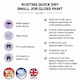 image 6 of Rustins Quick Dry Small Job Gloss Paint Lilac 250ml | Purple | 1