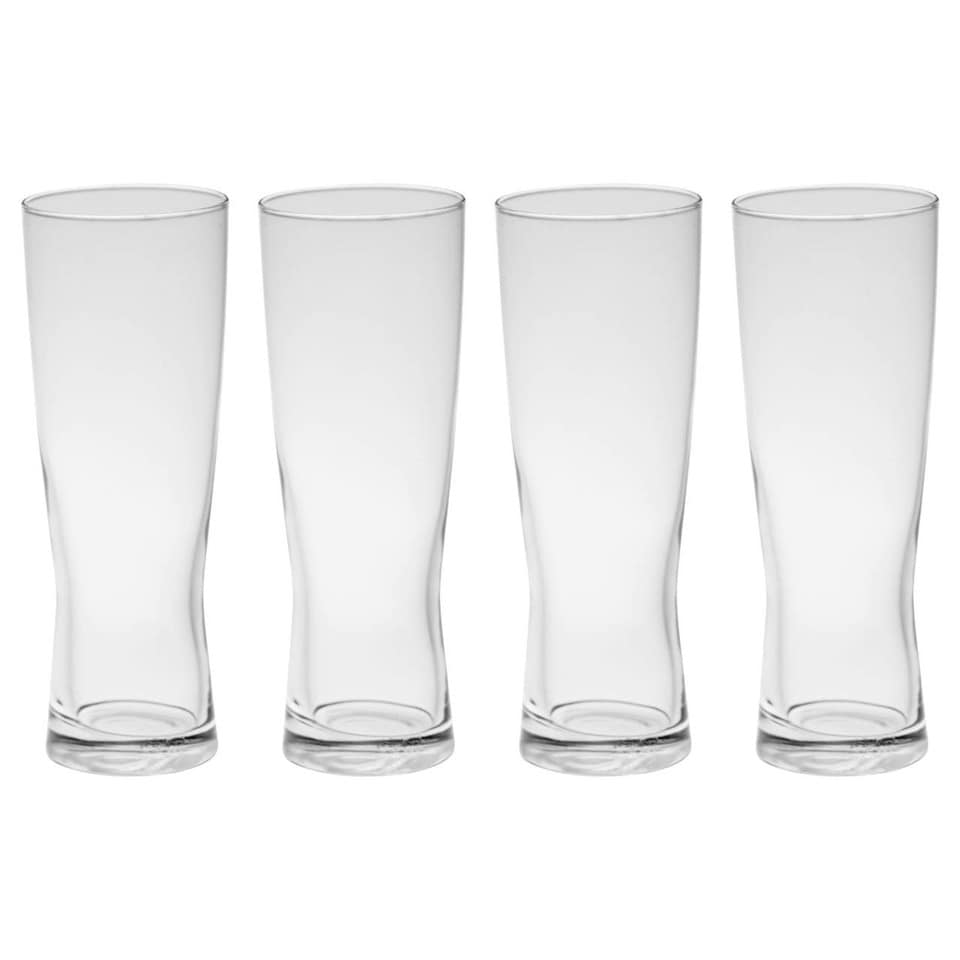 image 1 of 360ml Malta Beer Glasses Lager Ale Cider Drinkware Pub Bar
