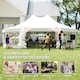 image 6 of Outsunny 10 Sides Heavy Duty Tent Gazebo Outdoor Party Wedding Event Marquee