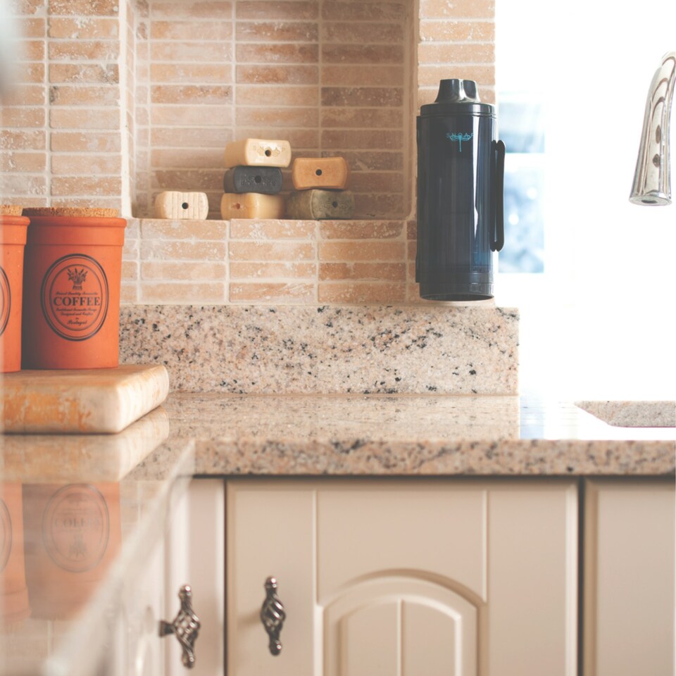 image 1 of SNOAP Dispenser (Anthracite Grey) with wall mount and 2 Soaps