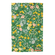 Tea Towel: 1 x Emma Bridgewater Easter Hunt Tea Towel, 100% Cotton Green