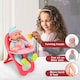 image 4 of 14" Baby Doll Play Set with 25 Pieces – Includes High Chair, Bath, Crib, Feeding Accessories and Portable Carrier