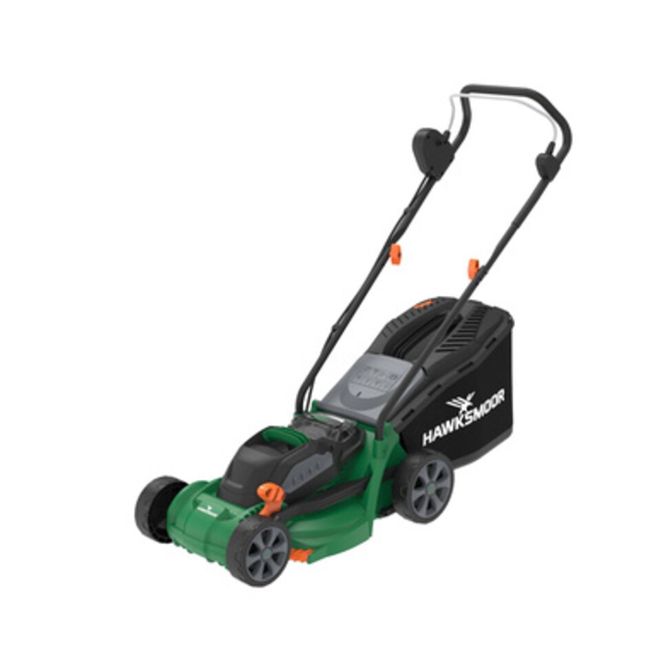 image 1 of Hawksmoor 18V Cordless Lawnmower & Grass Trimmer Kit 1 x 4.0Ah