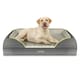 image 1 of Dreamcatcher Grey Extra Large Dog Bed Orthopaedic Memory Foam 71x58x16cm Grey | XL