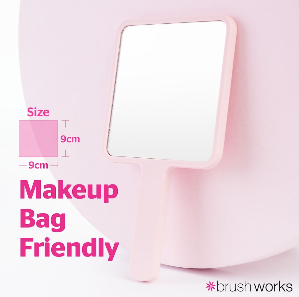 image 1 of Brushworks On-The-Go Travel Mirror