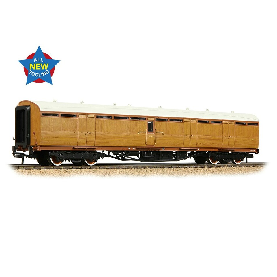 Bachmann Thompson Full Brake Coach LNER Teak Effect E17E