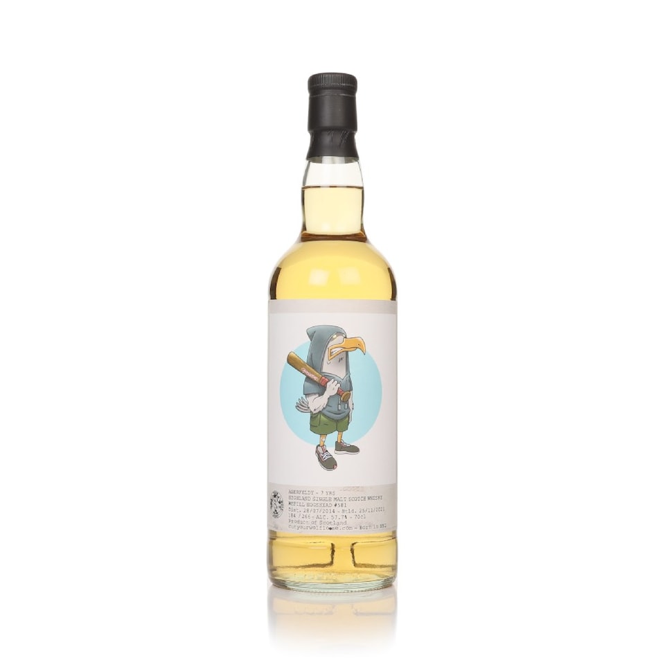 image 1 of Aberfeldy 7 Year Old 2014 cask 581 - Cut Your Wolf Loose | Clear