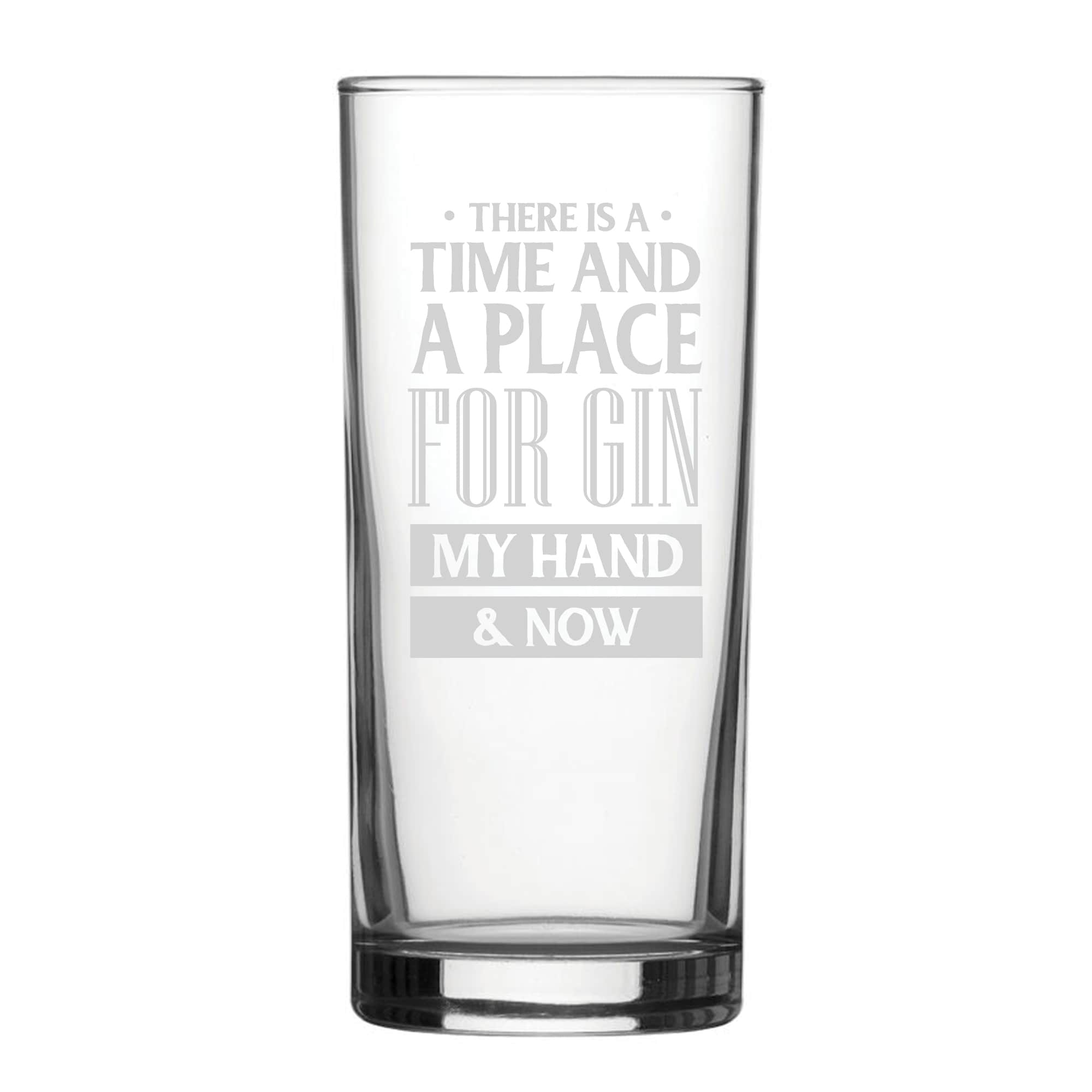 Personalised Gin Hiball Glass Birthday Gift for a Friend