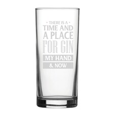 Personalised Gin Hiball Glass Birthday Gift for a Friend