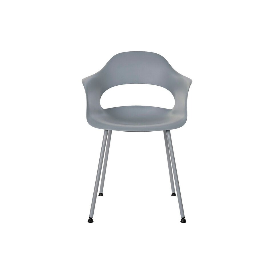 image 1 of Chair DKD Home Decor Light grey 56 x 54 x 80 cm Grey