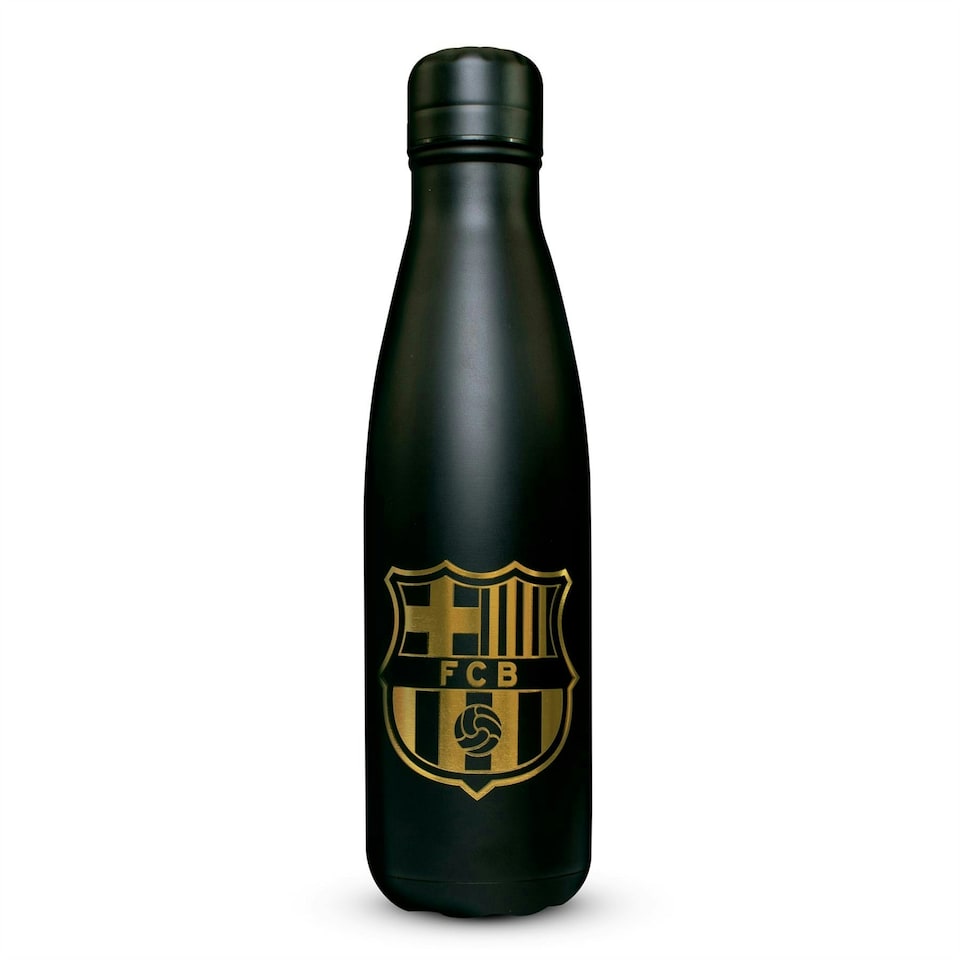 image 1 of Barcelona 500ml Stainless Steel Thermal Bottle - Black Black | 500ml