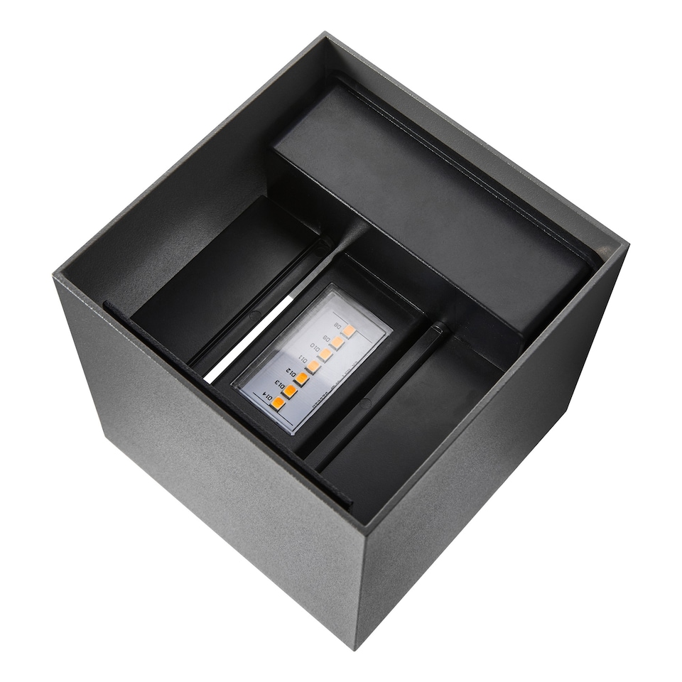 image 1 of Milda kubi | Wall light | Anthracite | Black | Anthracite