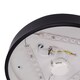 image 4 of CGC LUNA Black Round Ceiling Wall Light Surface Mount 24W Black