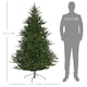 image 7 of HOMCOM 6 Foot Artificial Christmas Tree with Realistic Hinged Branches, Green