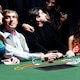 image 2 of HOMCOM 7-Player Folding Poker Table, Chip Tray, Cup Holders, 182 x 91 cm