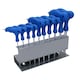 image 3 of 20pc Metric MM + Imperial AF T Bar Hex Key Set Allen keys 2 – 10mm 3/32” – 3/8”