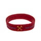 image 3 of West Ham United FC Official Silicone Wristband - Claret - One Size
