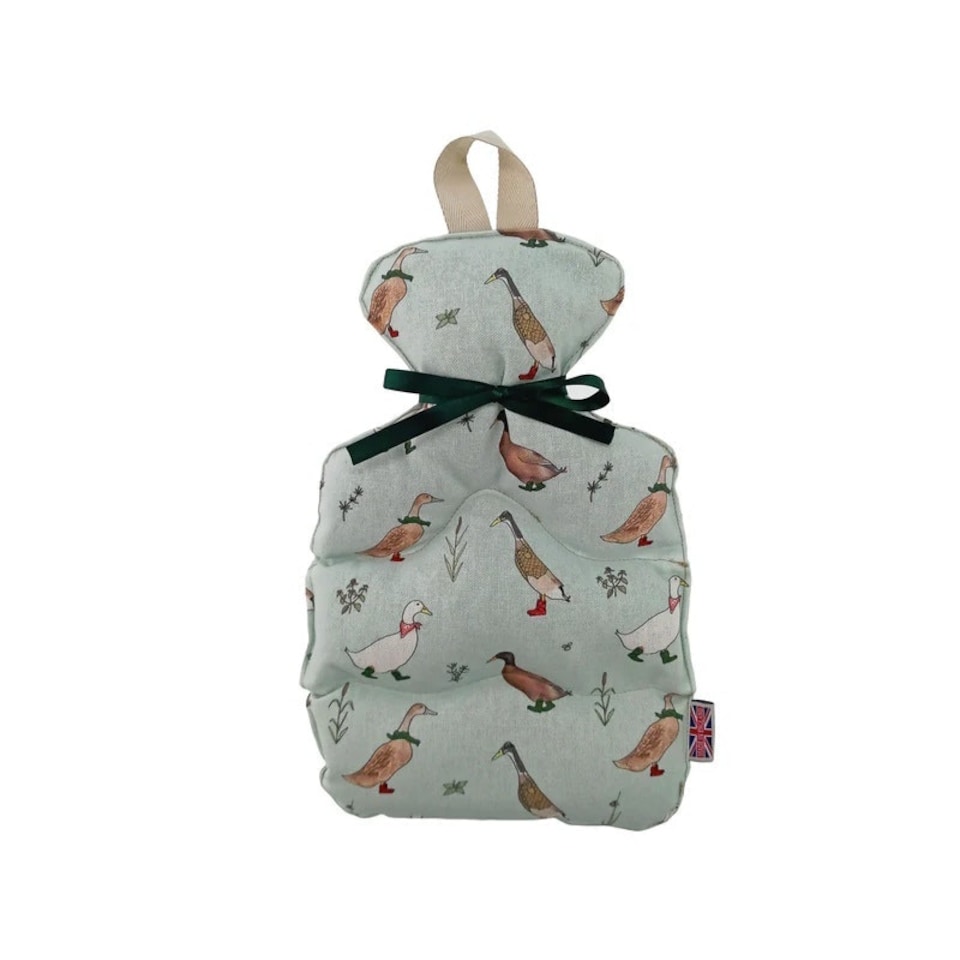 image 1 of The Wheat Bag Company Microwaveable Lavender Wheat Bottle Wellie Boot Ducks