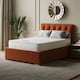 image 2 of Visco Therapy Cool Blue Memory Pocket Sprung 2000 Mattress 20cm - Medium Comfort, UK Made | White | White | Super King | 1