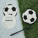 image 2 of Football Shaped Paper Party Invitations - Pack of 10
