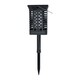 image 1 of ValueLights Flame Effect Multi Function Solar Lantern Spike Light | Black