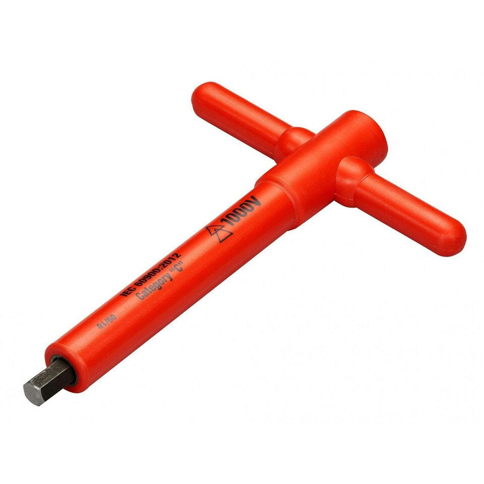 Itl Insulated Insulated T Handle Hex Drivers - Multi Colour - 6mm