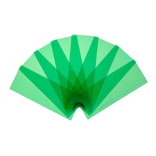 Pack of 8 Green 210x80mm Dyslexia Overlay Reading Strips - PET Material, Rounded Corners | Green | Green