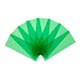 image 1 of Pack of 8 Green 210x80mm Dyslexia Overlay Reading Strips  - PET Material, Rounded Corners | Green | Green