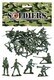 image 6 of Bag of 50 Traditional Green Plastic Toy Soldiers for Army Military War Games