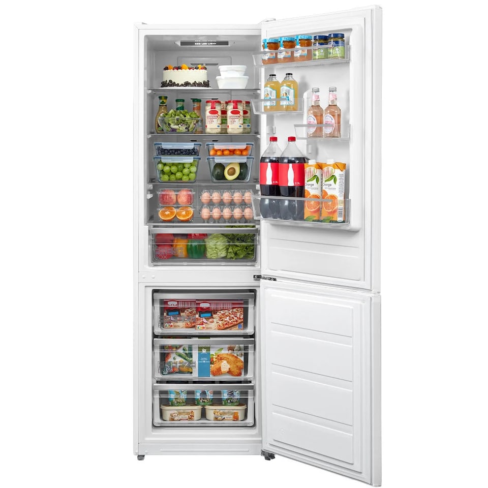 image 1 of Midea MDRB424FGD01O - White Fridge Freezer - 310L - 60/40 Split - Multi Air Flow - D Energy Rating