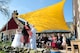 image 6 of 3.6m Triangle Water Resistant Charcoal Sun Shade Sail