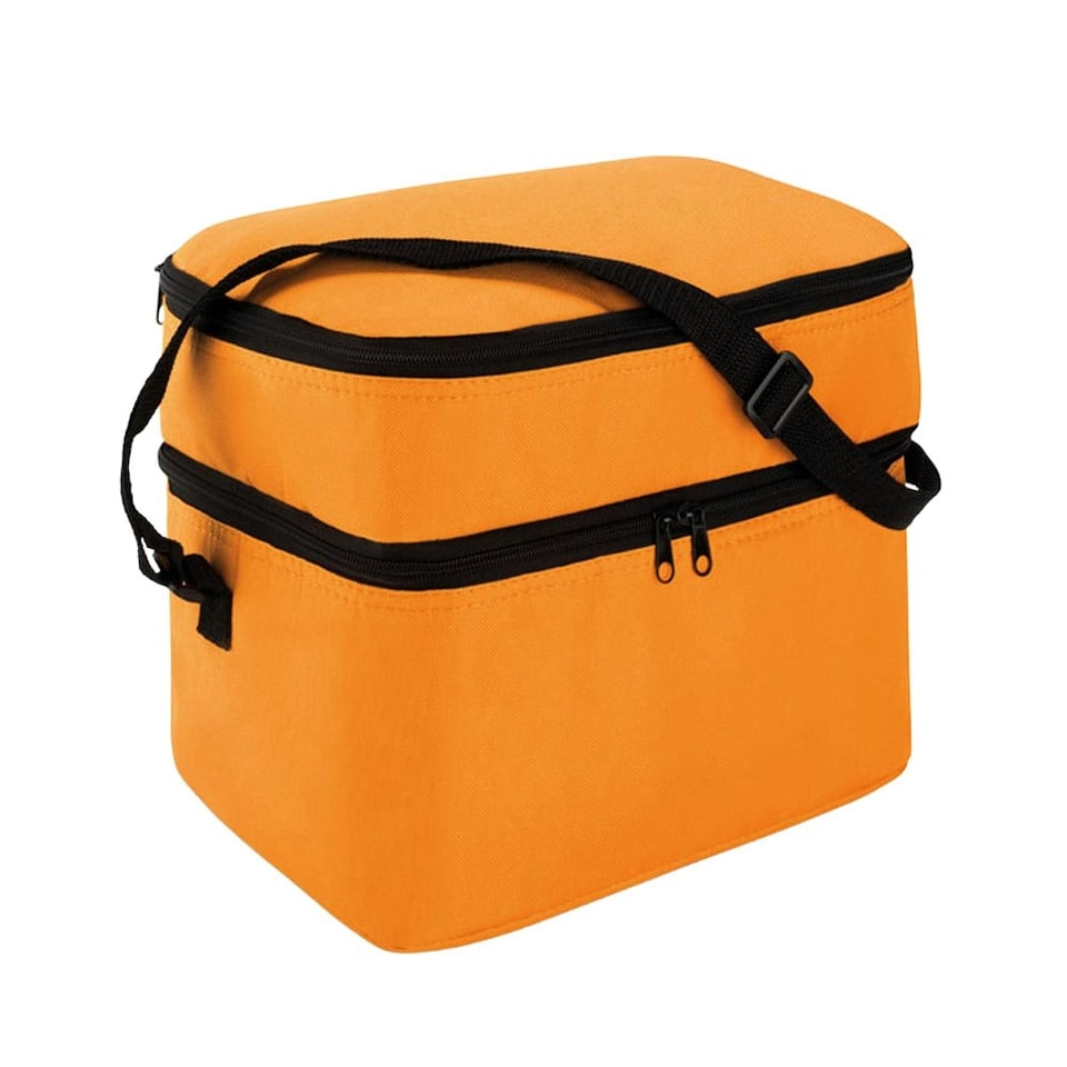 image 1 of MidOcean Casey Cooler Bag - Orange - 25cm x 30cm x 20cm | Orange | 25cm x 30cm x 20cm