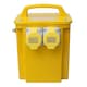 image 2 of 3.3KVA Site Transformer 110V Twin Outlet 16 AMP KVA 3.3 | Yellow