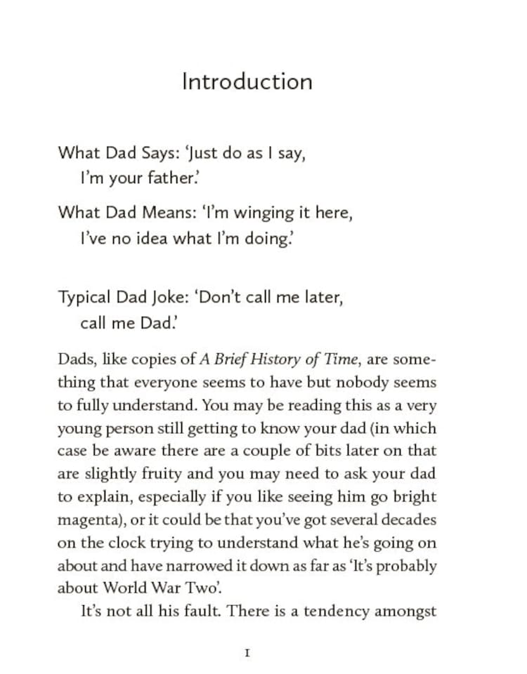 image 1 of Boring Things Dad Says