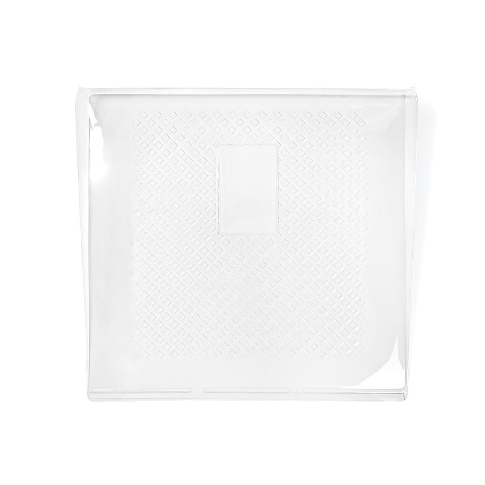 image 1 of Nedis Universal White Plastic Water Drip Tray Accessory for Washing Machine, Tumble Dryer, Dishwasher, Fridge, Freezer (55.6 x 53cm)