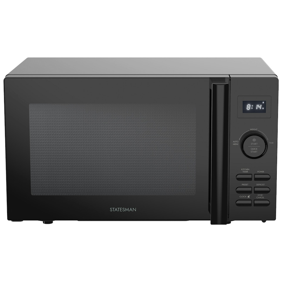 image 1 of Statesman SKMS0820DSB Solo Digital Microwave, 20 Litre, 800W, Black