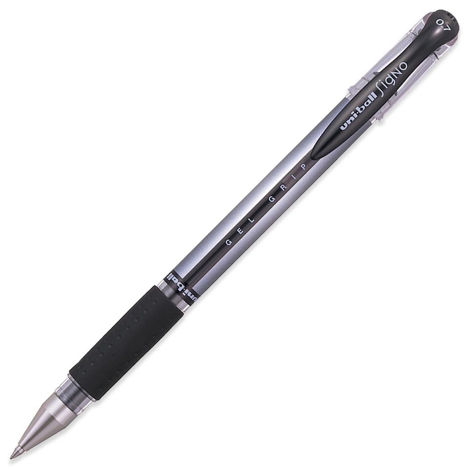 image 1 of Uni-Ball UM-151S Signo Gel Grip Rollerball Pen 0.7mm Pack of 12