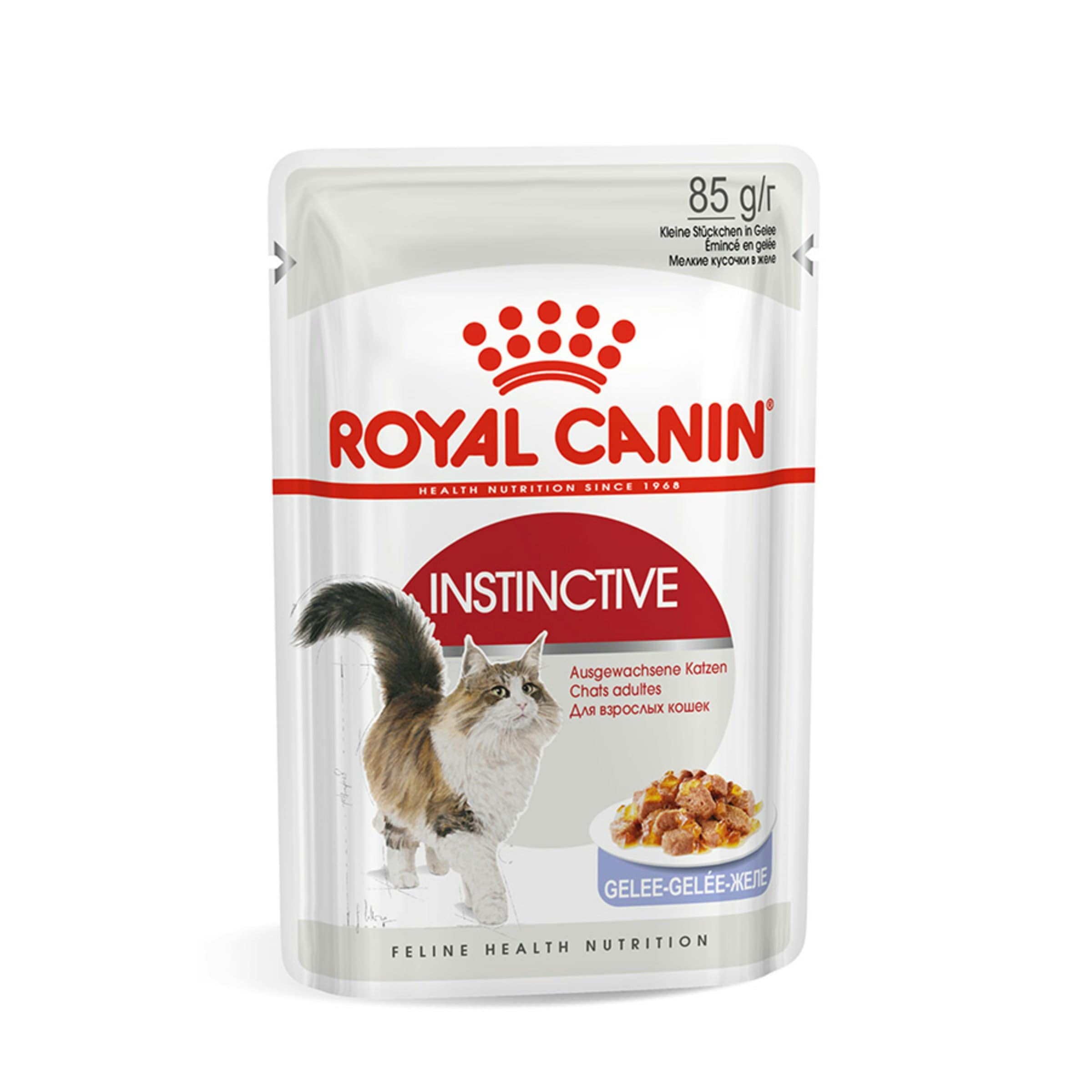 Royal Canin Instinctive Adult In Jelly Wet Cat Food For Cats 12 X 85G