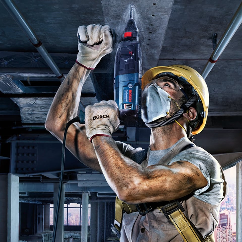 image 1 of Bosch Professional GBH 240 SDS+ Rotary Hammer Drill 240v 0611272170