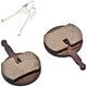 image 5 of AWE Set x 2 Semi Metallic Disc Brake Pads Compatible with Avid BB5