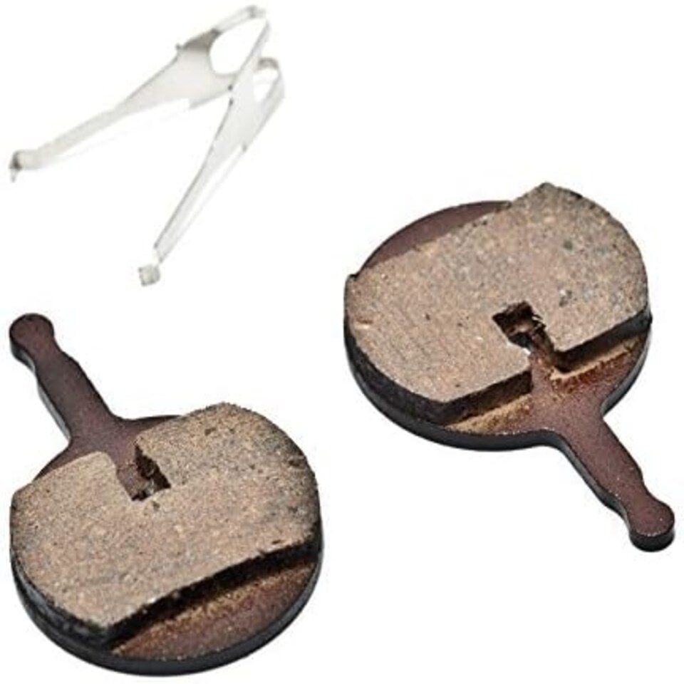 image 1 of AWE Set x 2 Semi Metallic Disc Brake Pads Compatible with Avid BB5