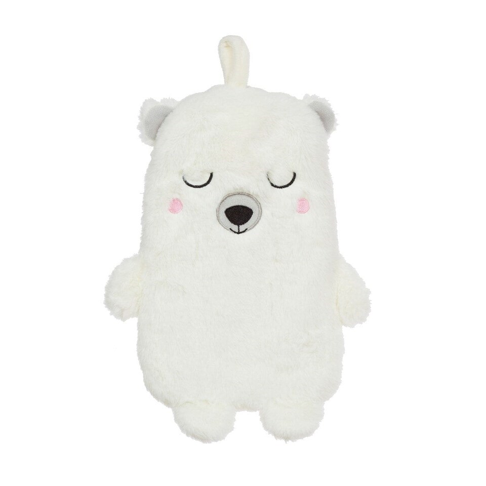 image 1 of Sass & Belle Polar Bear Design Hot Water Bottle