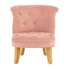 Premier Kids Chair, Comfortable Seating Indoor Chair, Easy to Clean Bedroom Chair, Adjustable Velvet Chair