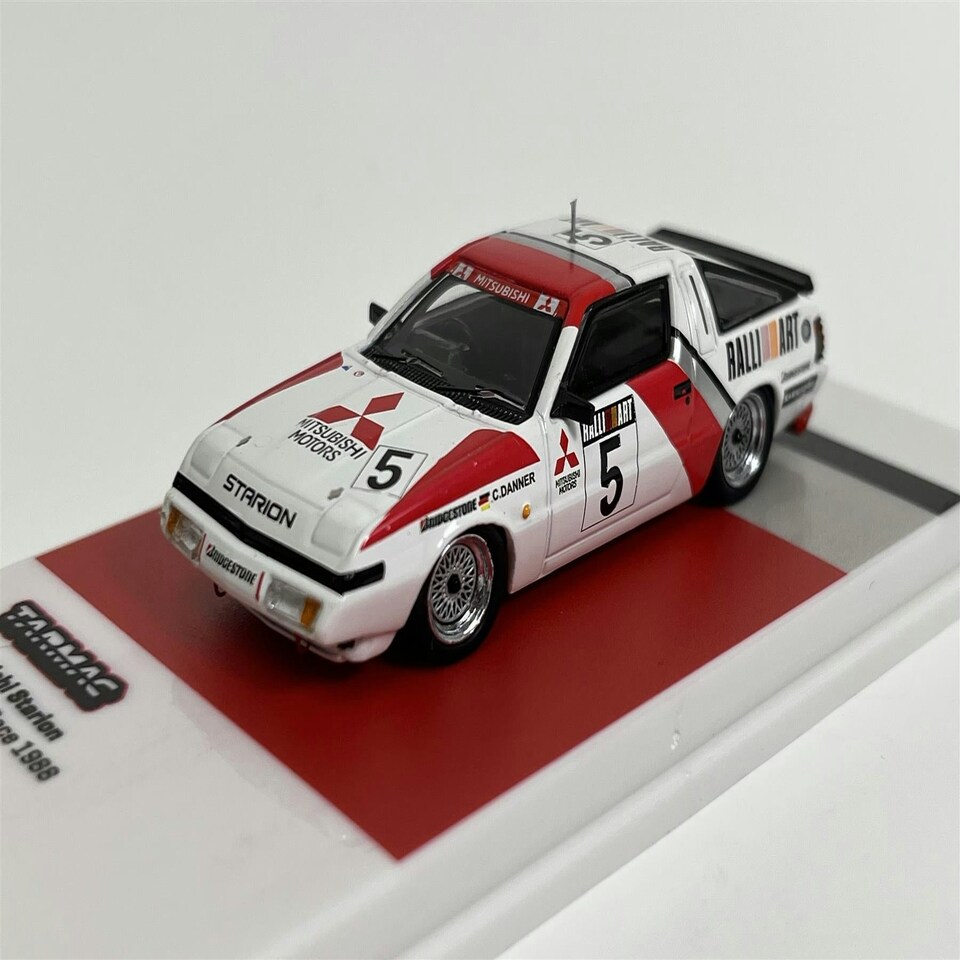 image 1 of Mitsubishi Starion Macau Guia Race 1988 Christian Danner #5 1:64 Tarmac Works T6405588MGP05