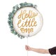 image 2 of Hello Little One Eucalyptus Wreath Foil Helium Giant Balloon 66cm / 26 in