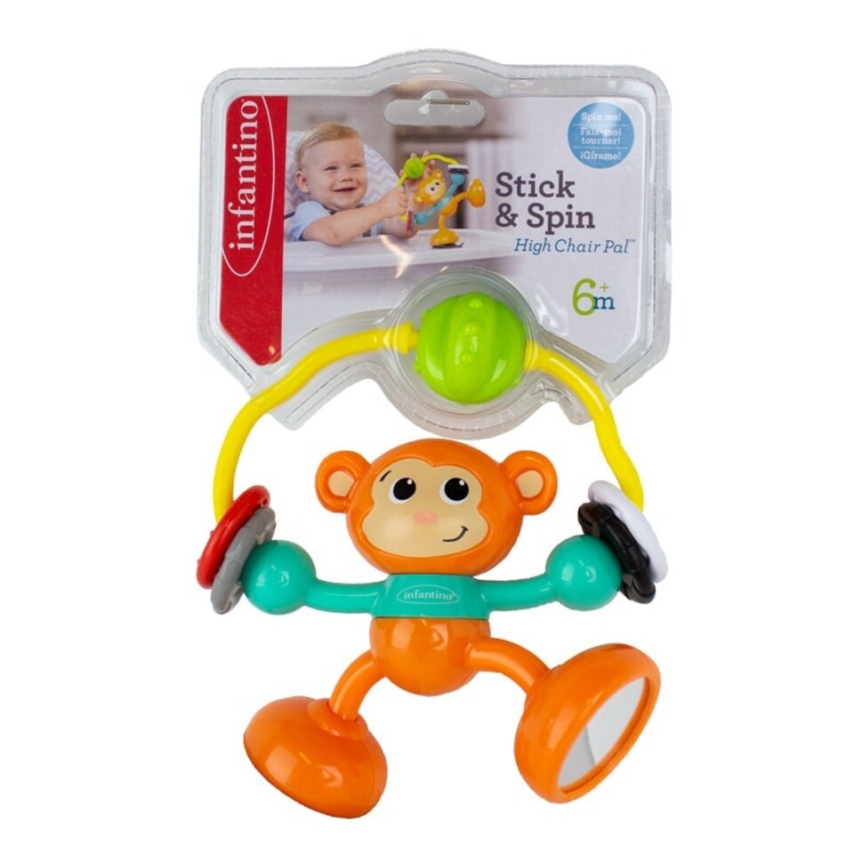 image 1 of Infantino Stick & Spin High Chair Pal