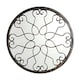 image 1 of Primrose Blossoming Deep Bronze Metal Outdoor Garden Framed Round Mirror