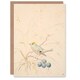 image 1 of PC Skovgaard Kingbird on a Meadow Branch Art Greeting Card