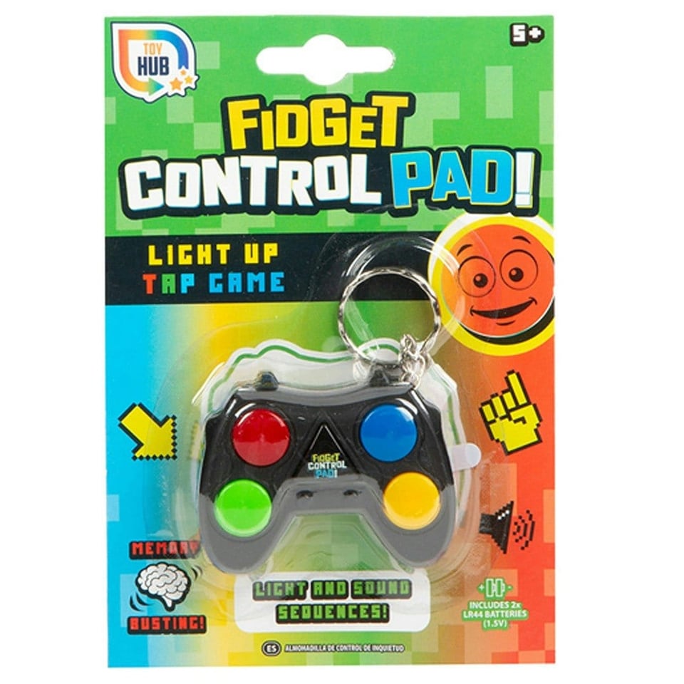 image 1 of Toy Hub Fidget Control Pad Memory Keychain Game
