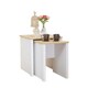 image 1 of Wooden Nest of Tables In White